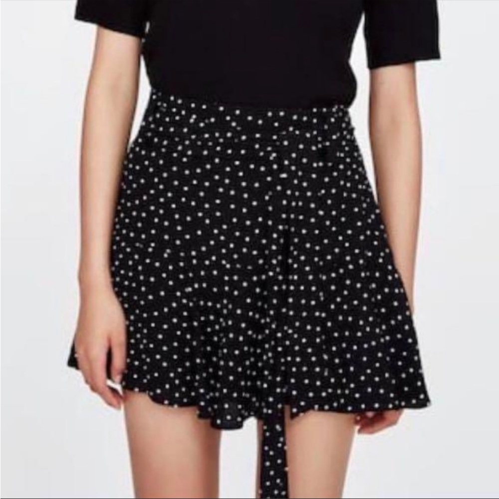 Zara Polka Dot Skort